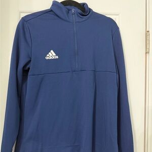Adidas Navy Long-Sleeve Top
